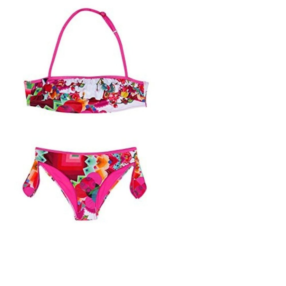 Desigual NEW Kids 2 Piece Swim Suit Sizes Medium & X-Large